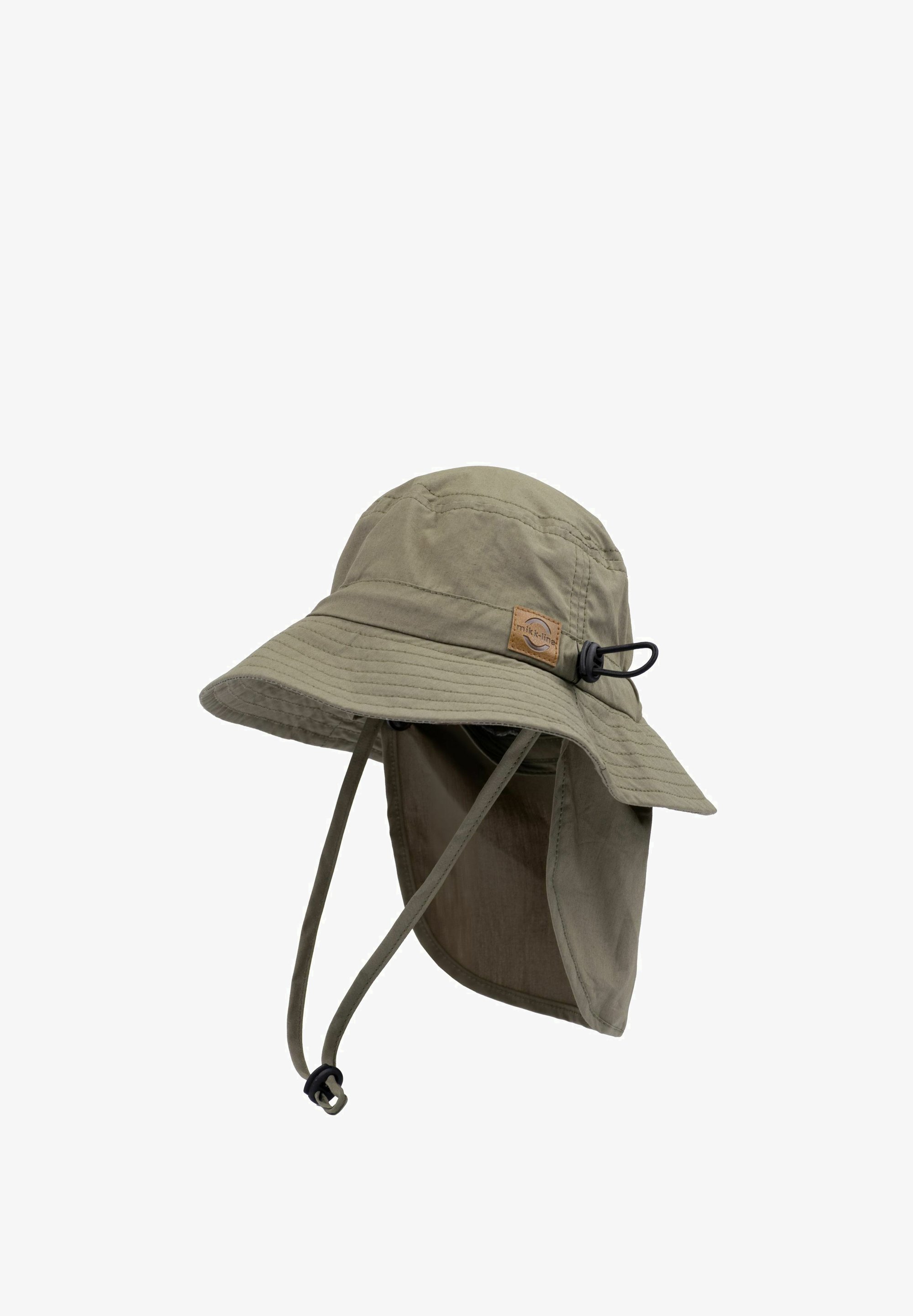 mikk-line SAFARI DET LONG NECK SOLID Hoed dusty olive