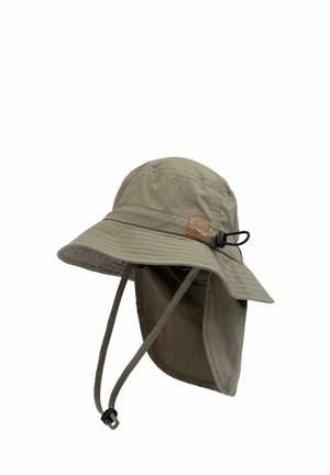 SAFARI DET LONG NECK - SOLID - Müts - dusty olive