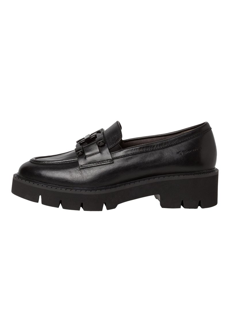 Tamaris Comfort Zara Leather Slingback Pumps Black main image 1