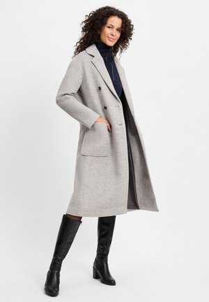 Classic coat - hellgrau