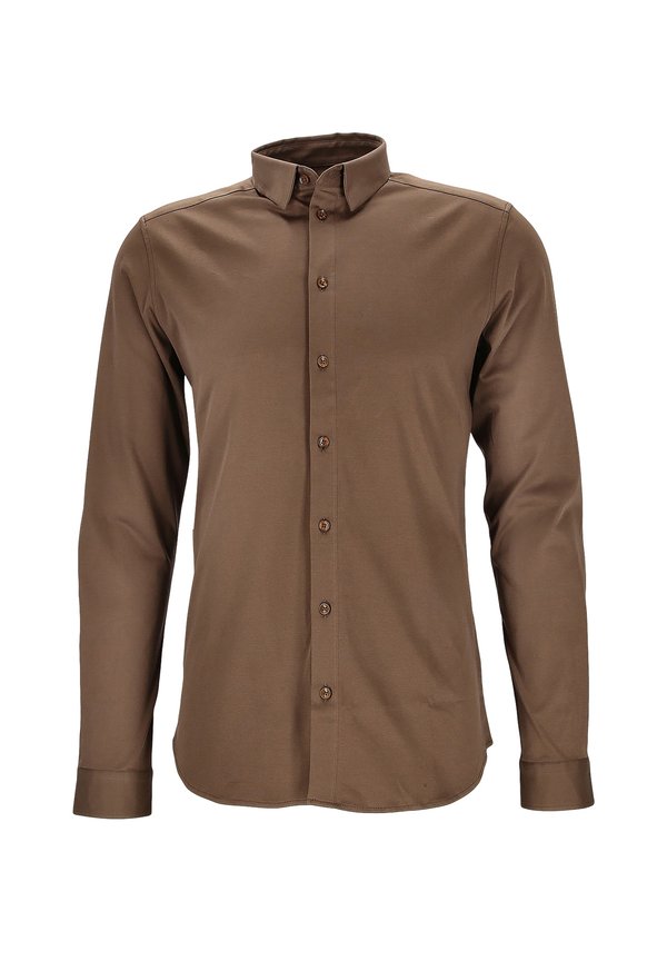 MARCO - STRETCH - Hemd - braun