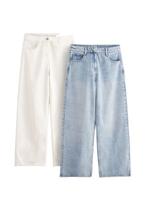 2 PACK - Jeans straight leg - blue white