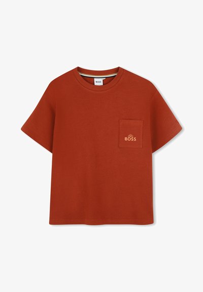 SHORT SLEEVES TEE - T-shirt basique - chocolate brown