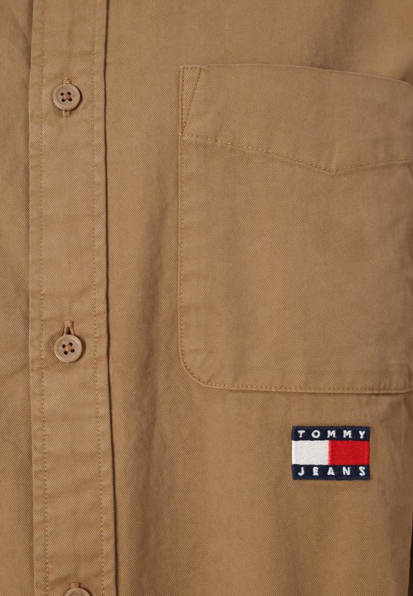 WASHED SHIRT - Shirt - vintage camel3