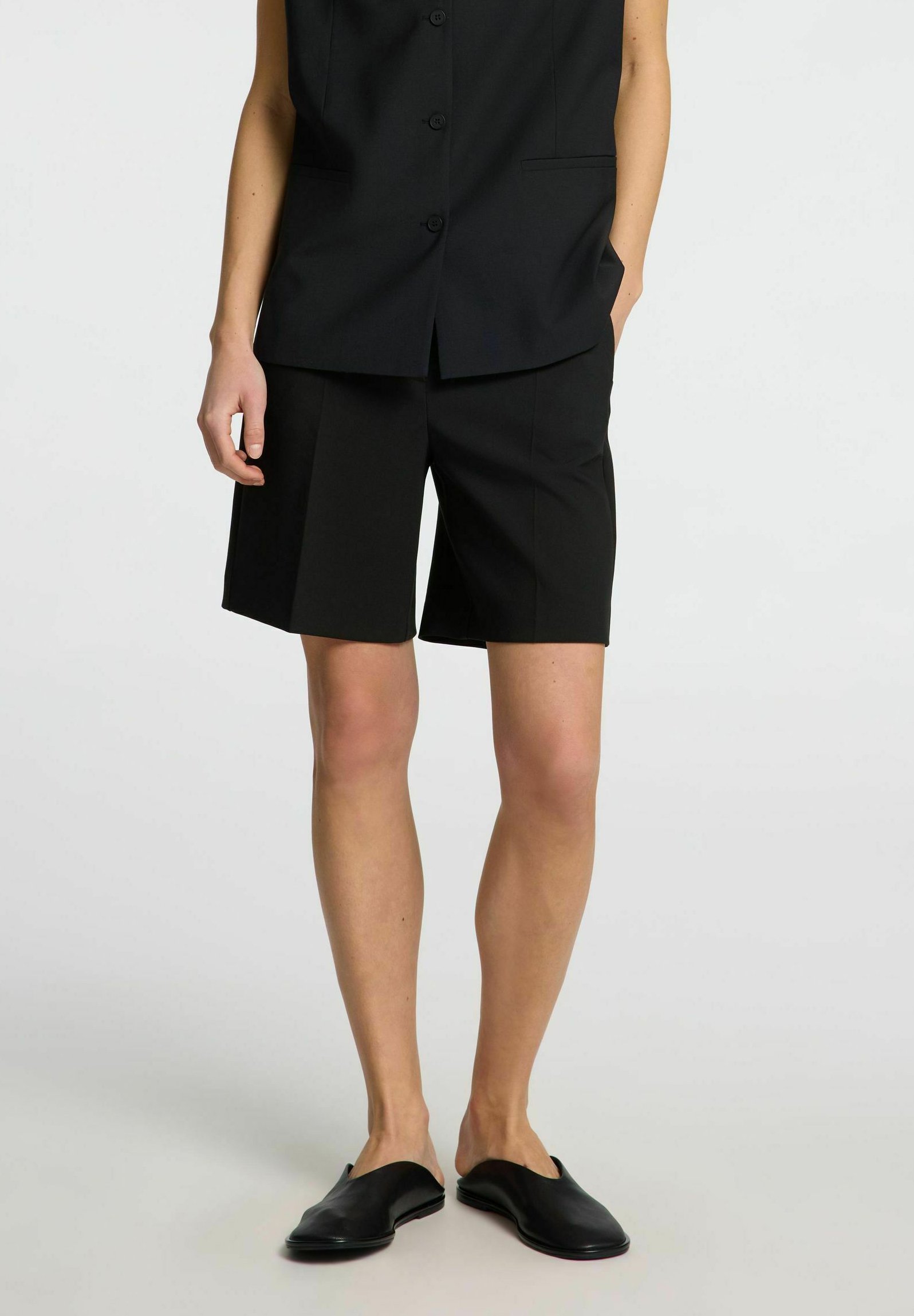 Short Femme Zalando Bermuda Femme Selected Femme HØJTALJEDE WIDE