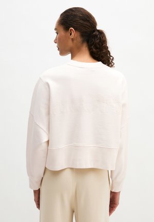 RELAXED  - Sweater - white cotton