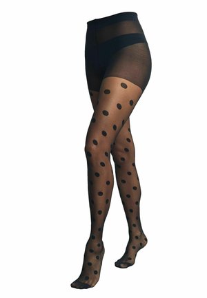 Collants - black oversized spot
