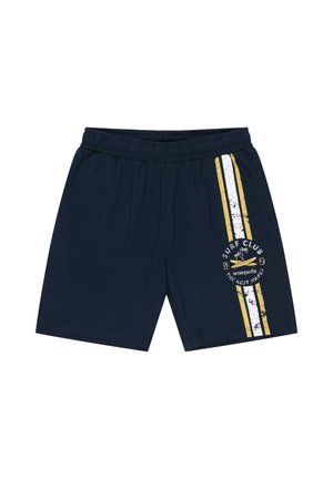 Ocean Pacific, OCEAN PACIFIC HERREN SHORTS NORMALE PASSFORM AHANGAMA - Pantalones deportivos - dark navy beige sand