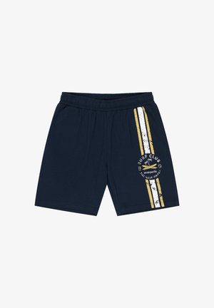 Ocean Pacific, OCEAN PACIFIC HERREN SHORTS NORMALE PASSFORM AHANGAMA - Pantalon de survêtement - dark navy beige sand