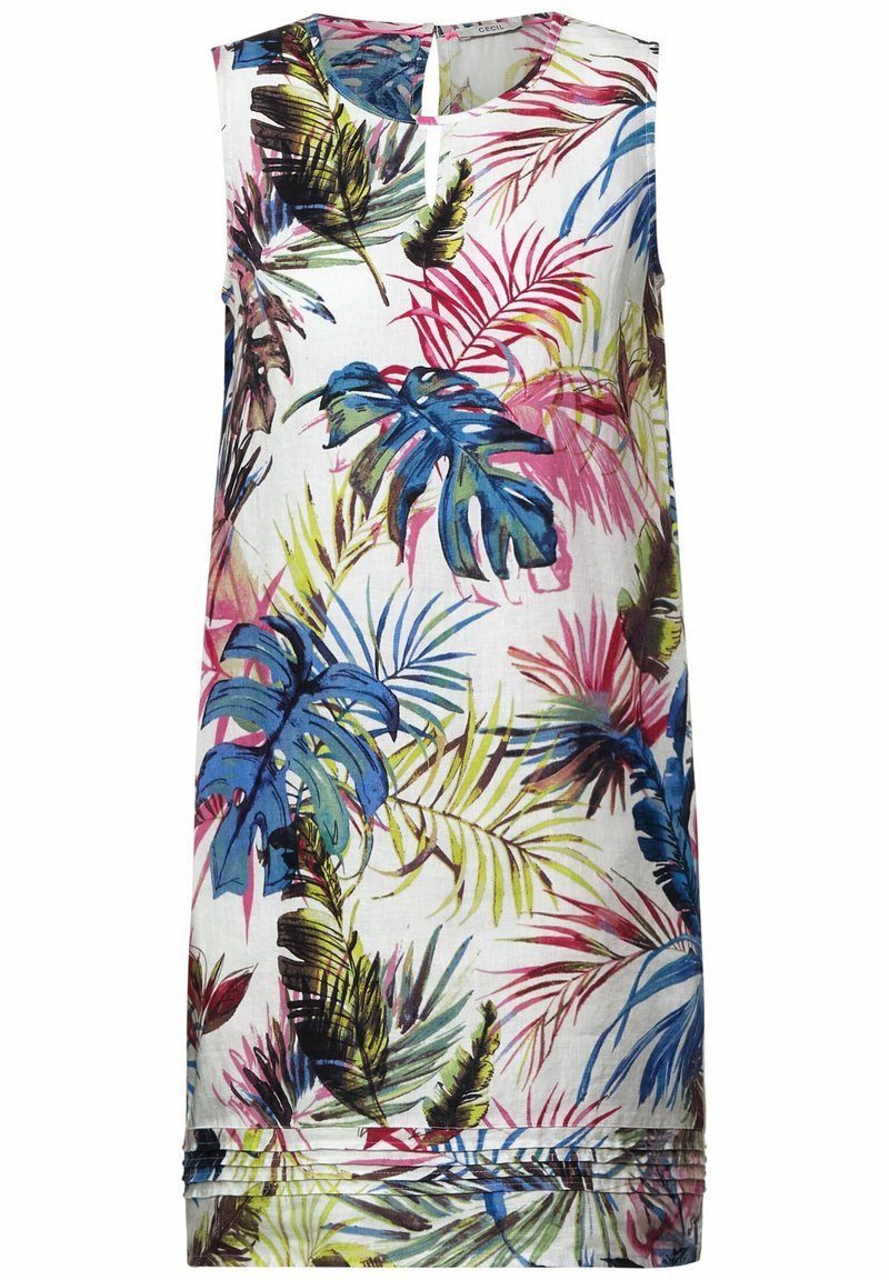 Damen Freizeitkleider | Cecil EID MIT PRINT Freizeitkleid weiß - NP77866 Damen Freizeitkleider | Cecil EID MIT PRINT Freizeitkleid weiß - NP77866