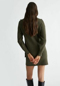 LIU JO Laisvo kirpimo suknelė - olive