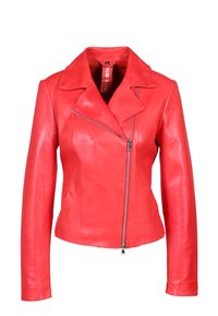 DREAM CALLED-FN - Giacca di pelle - radiant red