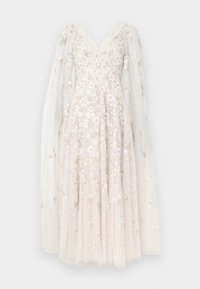 ETHEREAL BLOOMS CAPE SLEEVE ANKLE GOWN - Pidulikud riided - cream/multi-coloured