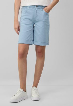 BERMUDA KAROLIN STRAIGHT FIT MID RISE - Jeans Shorts - blau