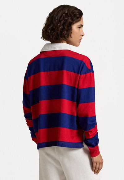 Polo Ralph Lauren RUGBY LONG SLEEVE - Top dugih rukava - red