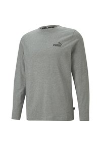 Puma SMALL LOGO LONG SLEEVE - Top dugih rukava - medium gray heather