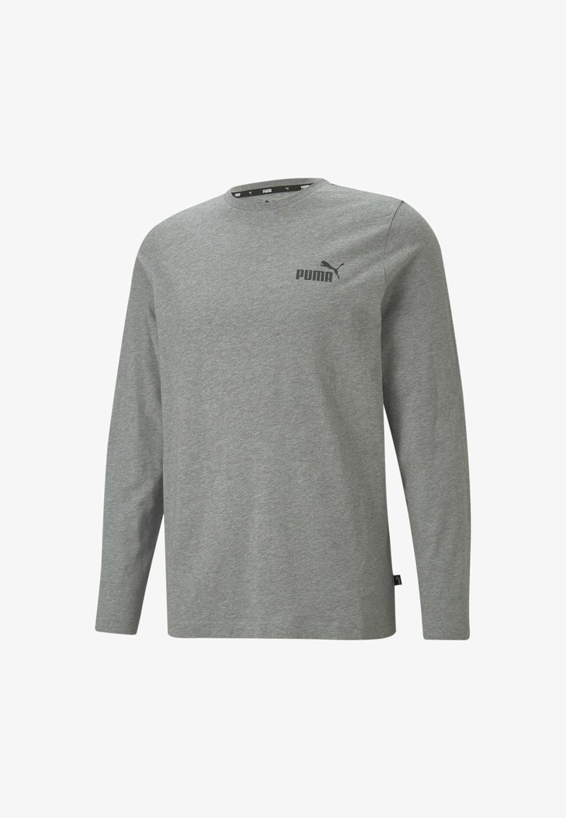 Puma SMALL LOGO LONG SLEEVE - Top s dlhým rukávom - medium gray heather