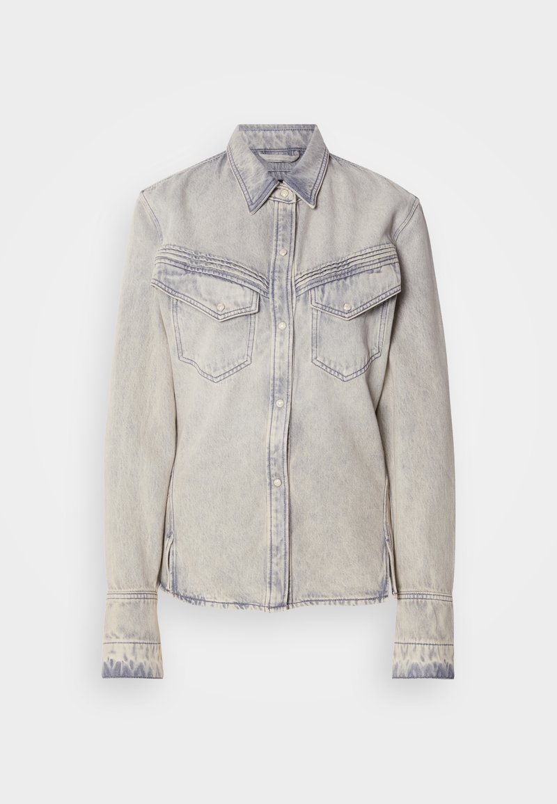 Boss Overhemdblouse grijs Boss Overhemdblouse grijs