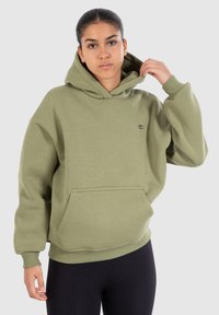 Smilodox ODELIA BASIC HOODIE - Sweat à capuche - grün