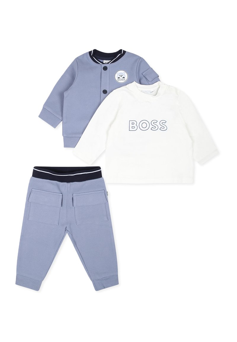 BOSS Kidswear Longsleeve blauw BOSS Kidswear Longsleeve blauw