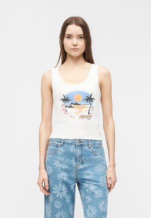 HOTEL MALIBU TANK - Top - optical white