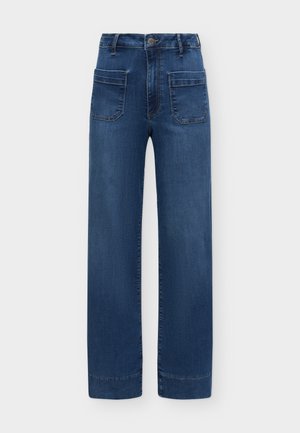 ONLY, ONLANN MADISON - Wide leg - medium blue