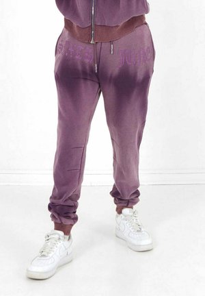 WASHED - Verryttelyhousut - dark purple