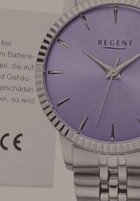 Regent Montre - silberfarben