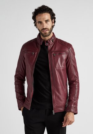 Leren jas - red