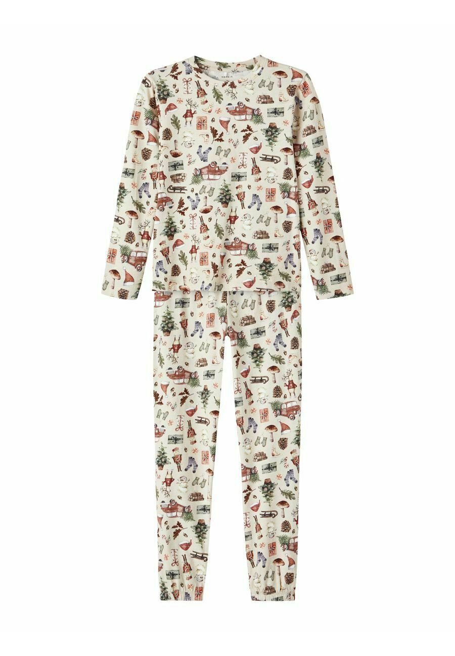 Name it NACHTWÄSCHE WEIHNACHTS - Pyjama - peyote/tan - Zalando.nl
