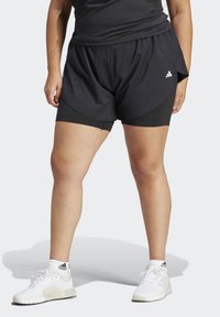 adidas Performance - Träningsshorts - black Miniatyrbild 1