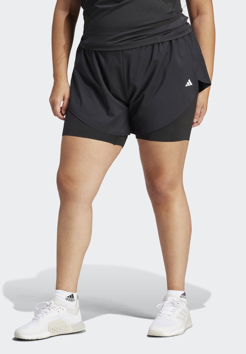 adidas Performance - Träningsshorts - black, Förstora