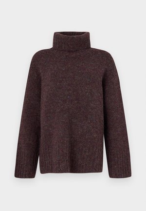 Vero Moda VMINGRID ROLL NECK BOO - Pullover - winetasting