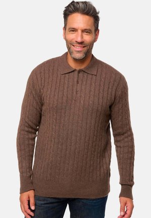 DOHA - Pullover - marron chiné