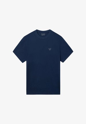 Silbon, CAMISETA RAQUETAS LETTERING AZUL MARINO - Camiseta estampada - azul marino