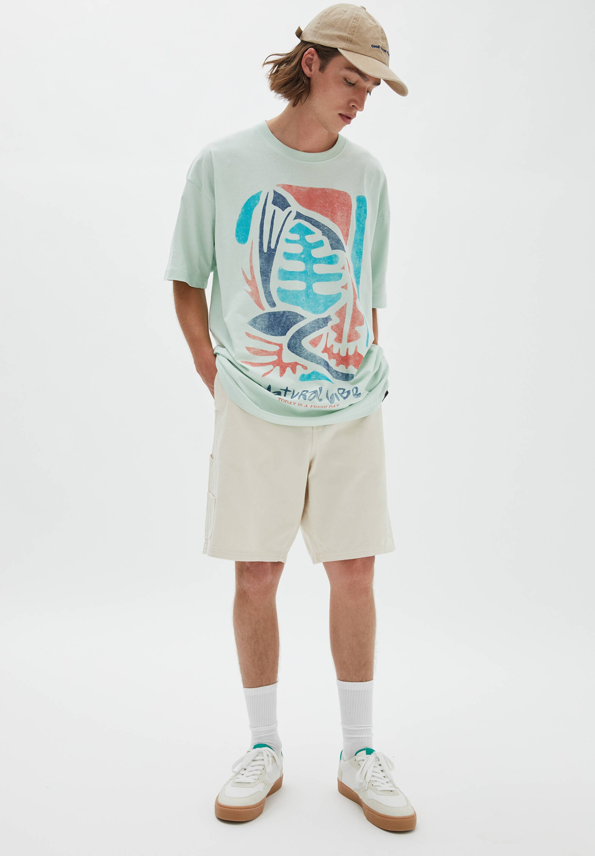 Herren NATURAL VIBES - T-Shirt print Herren NATURAL VIBES - T-Shirt print