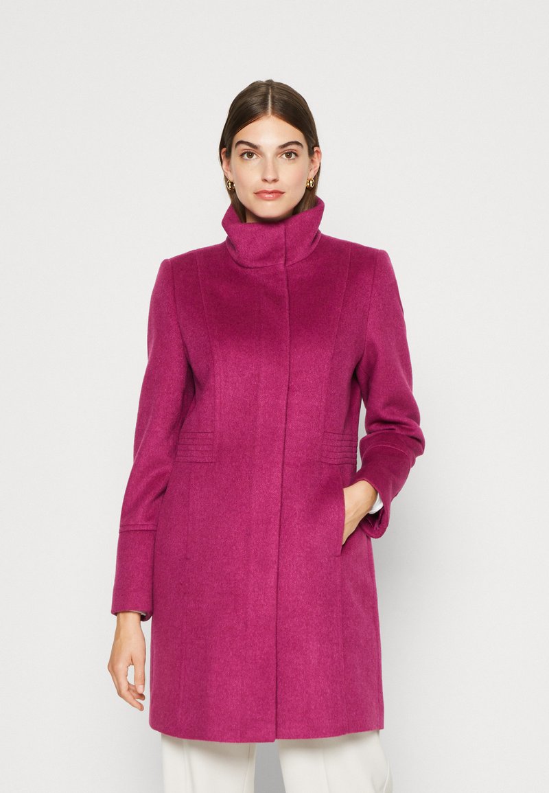 Esprit Collection COAT Kurzmantel dark pink/pink Zalando.de