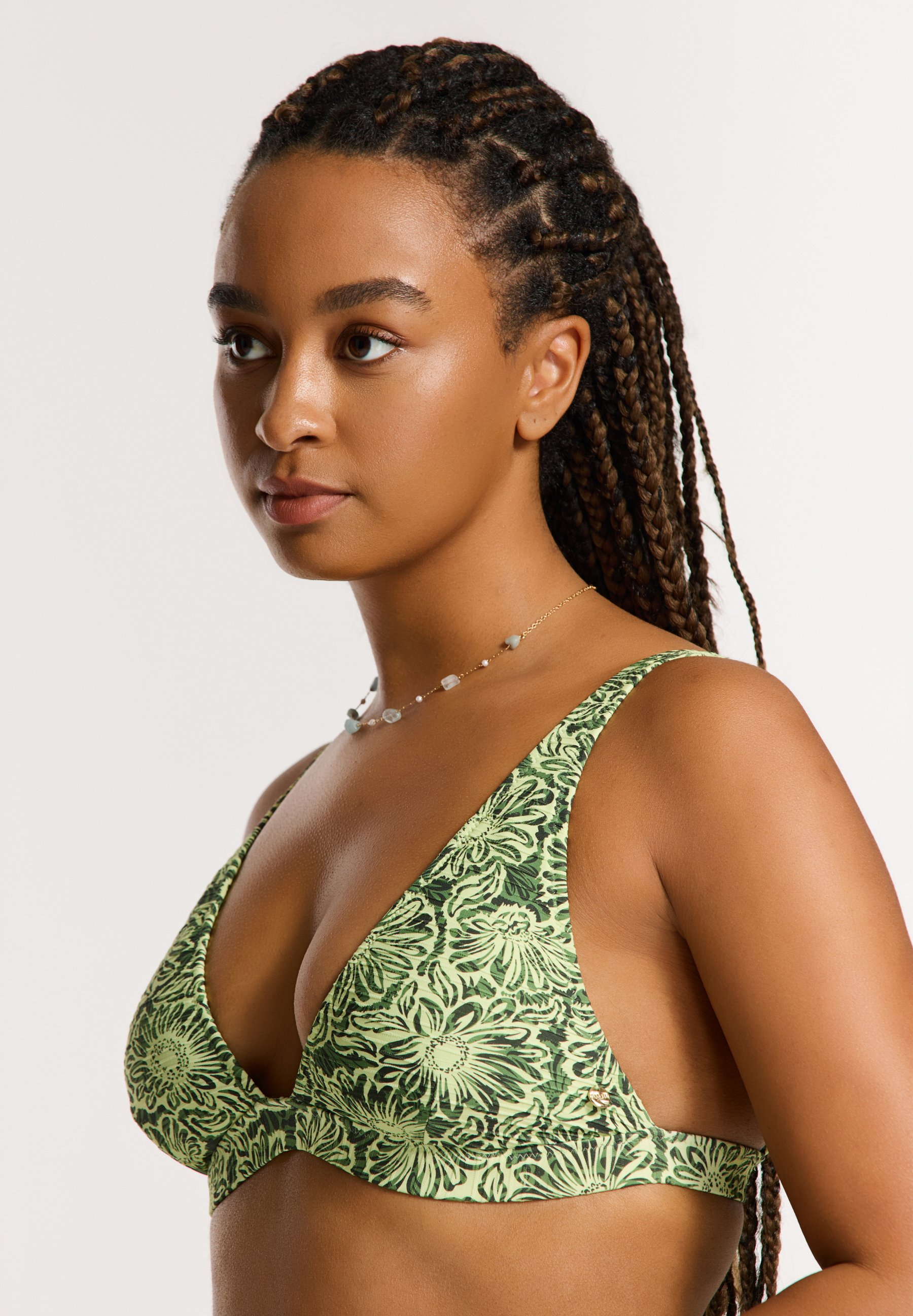 The Sunshine Brand AMY FIXED TRIANGLE STRUCTURE SET - Bikini