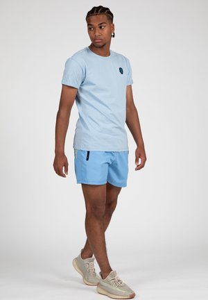 Wrong Friends LUGO - Shorts - light blue