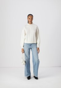 JDY JDYSUSANNA PULLOVER  - Džemperis - whitecap gray
