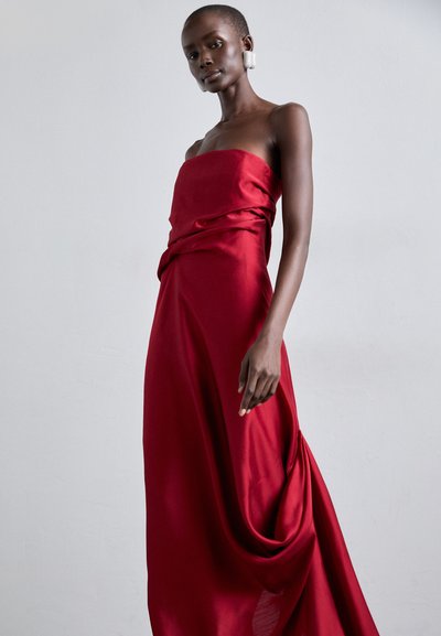 STAUD CARAVAGGIO DRESS - Iltapuku - red
