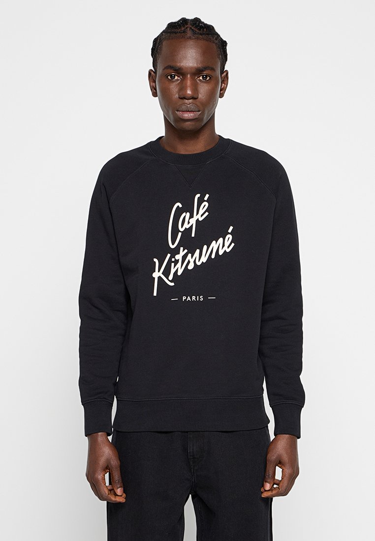 Café Kitsuné Sweater zwart