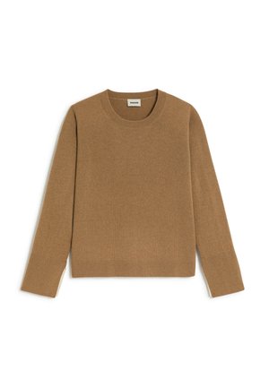 ROUND-NECK   - Trui - camel