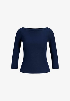 JJXX, JXFIFI STR 3/4 BOATNECK TOP JRS NOOS - T-shirt à manches longues - navy blazer