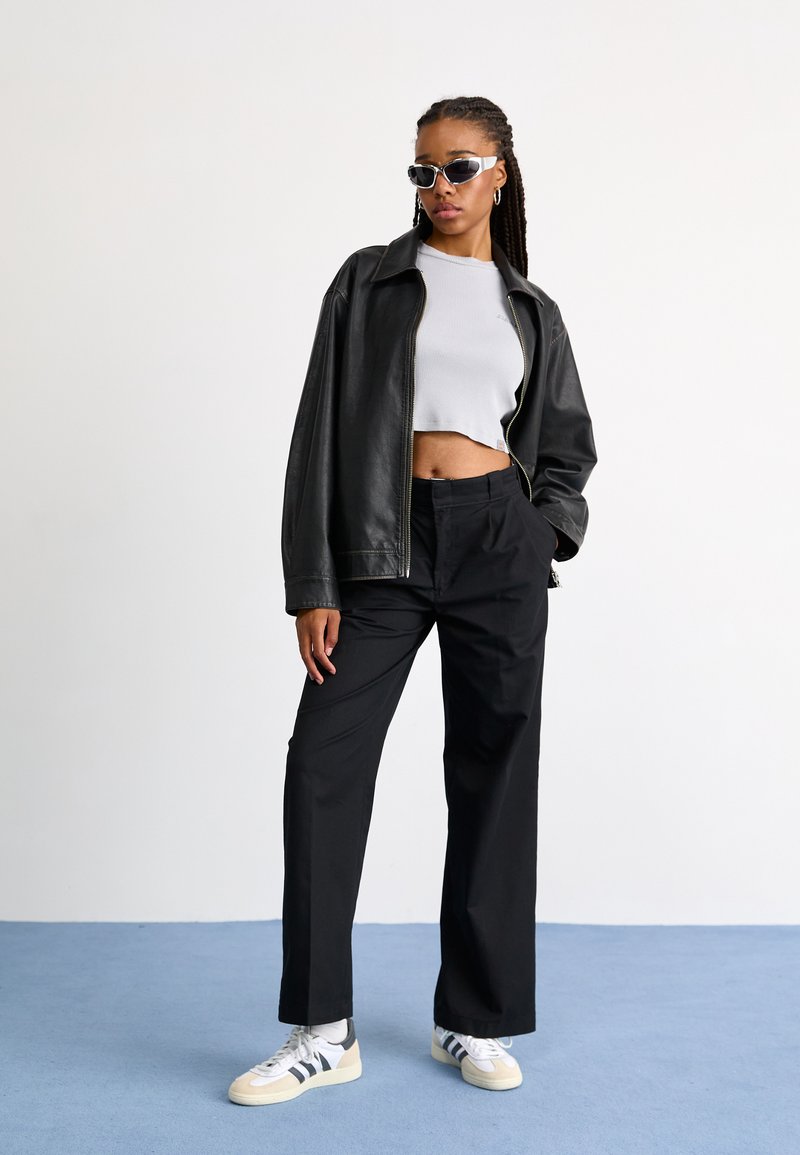 Pantalon Disco Adulte DISBACANAL - Noir, Taille M - Style Années 70 Pour Soirées Festives