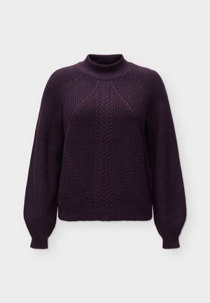 ONLY, ONLKATIA DETAIL HIGHNECK  - Pullover - plum perfect