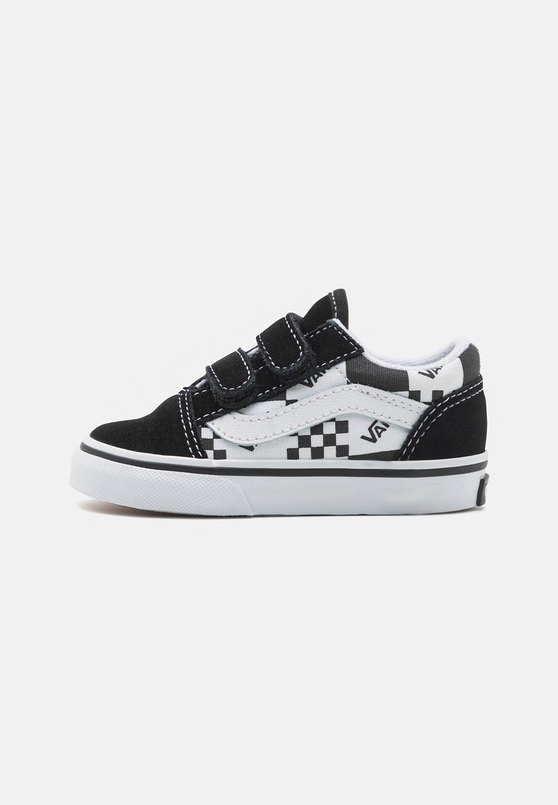 Vans OLD SKOOL V UNISEX - Sneakers low - black/true white