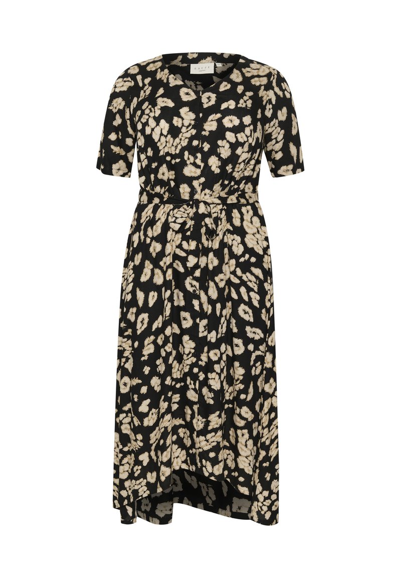 Kaffe Curve Blousejurk zwart Kaffe Curve Blousejurk zwart