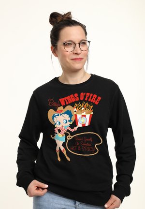 BETTY BOOP HOT SPICY - Sudadera - black