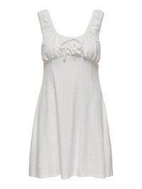 JDYCATHINKA DRESS - Dienas kleita - cloud dancer